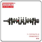 6BG1 Forged Steel Crankshaft Isuzu FVR Parts 1-12310470-0 1123104700