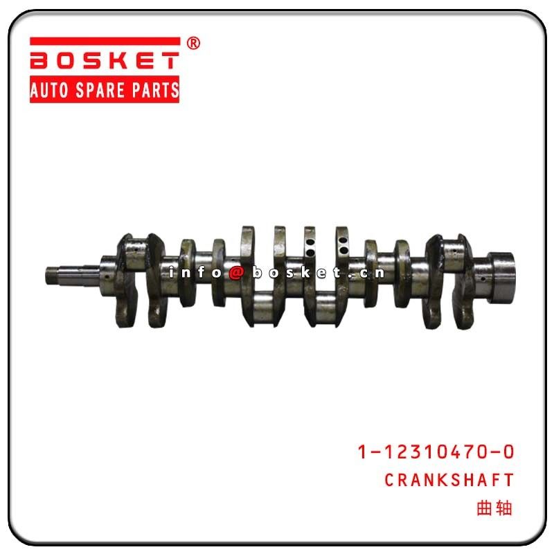 6BG1 Forged Steel Crankshaft Isuzu FVR Parts 1-12310470-0 1123104700