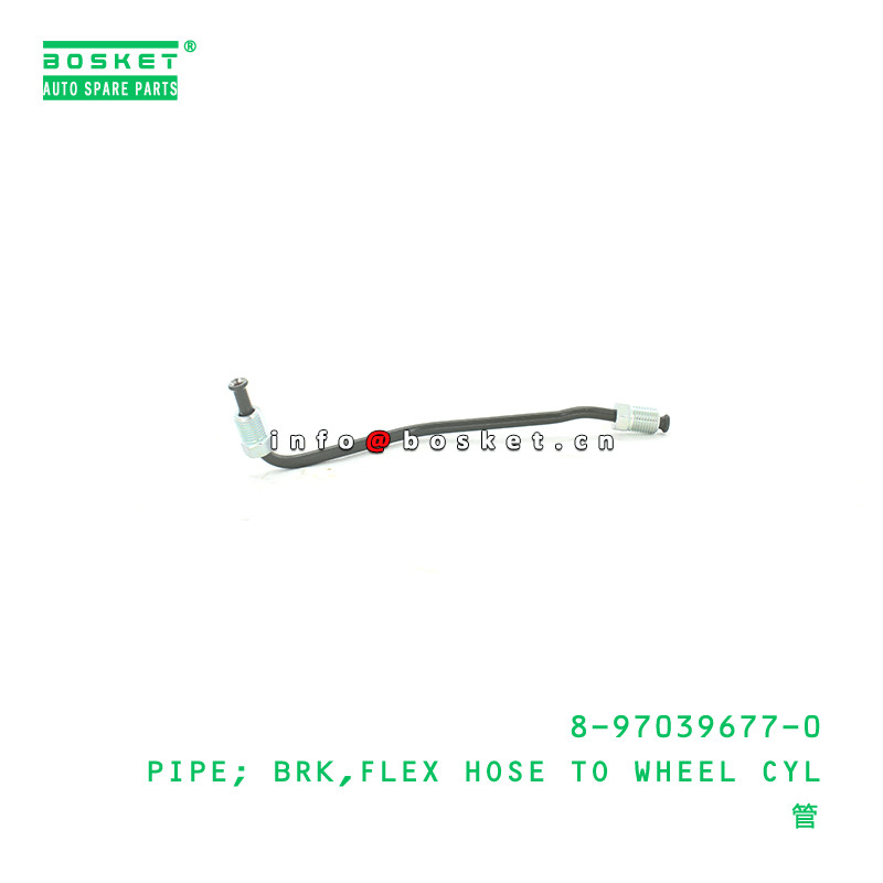 8-97039677-0 Flex Hose To Wheel Cylinder Brake Pipe 8970396770  For ISUZU NPR