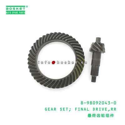 8-98092043-0 Rear Final Drive Gear Set 8980920430 For ISUZU NKR NPR