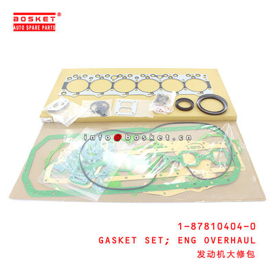 1-87810404-0 Engine Overhaul Gasket Set Suitable for ISUZU FTR 1878104040