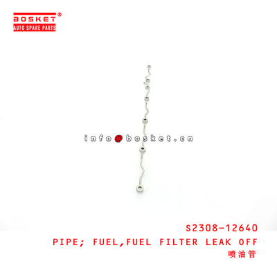 S2308-12640 FUEL FILTER LEAK OFF FUEL PIPE suitable for ISUZU HINO J08E