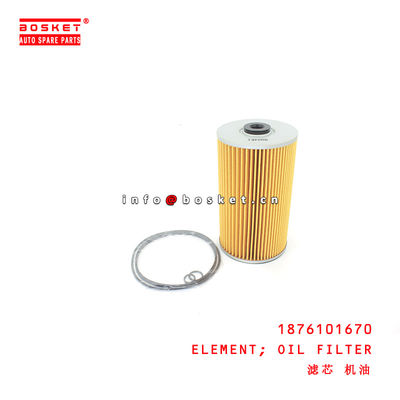 1-87610167-0 Oil Filter Element suitable for ISUZU  6WG1 1876101670