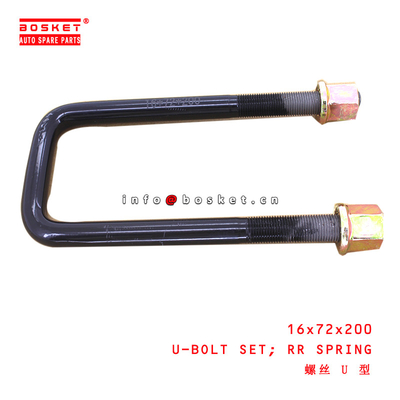 16x72x200 Rear Spring U-Bolt Set suitable for ISUZU VANGUARD