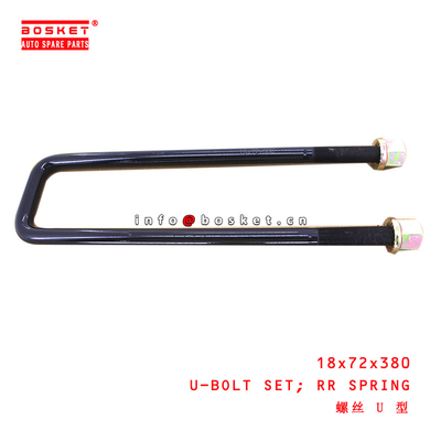 18x72x380 Rear Spring U-Bolt Set suitable for ISUZU VANGUARD