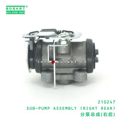 210247 SUB-PUMP ASSEMBLY (RIGHT REAR) suitable for JAC  210247