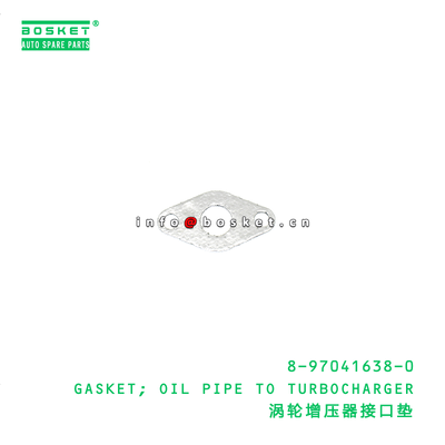 8-97041638-0 Gasket for Oil Pipe to Turbocharger Compatible with ISUZU NKR 4JH1T - 1PCS Pack