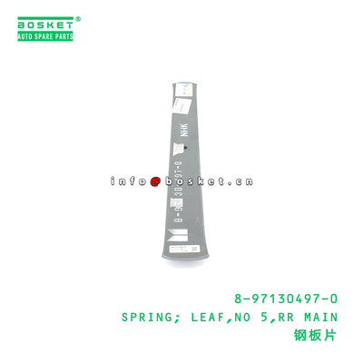 Isuzu 8971304970 Leaf Spring RR MAIN NO 5 Rear Main Spring for Isuzu Trucks