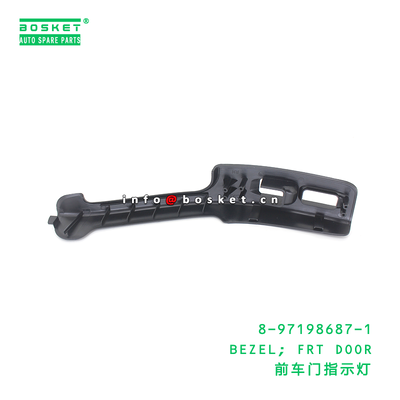 8-97198687-1 BEZEL; FRT DOOR suitable for ISUZU 8971986871