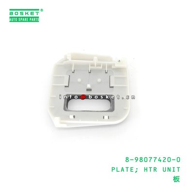 8-98077420-0 PLATE; HTR UNIT suitable for ISUZU 8980774200