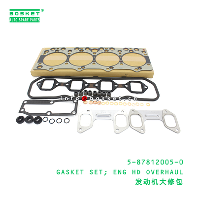 5-87812005-0 Gasket Set for ISUZU 4BE1 Engine Head Overhaul Kit with 15-20 Days Delivery