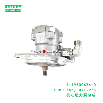 1-19500636-0 PUMP ASM; OIL,P/S suitable for ISUZU   1195006360