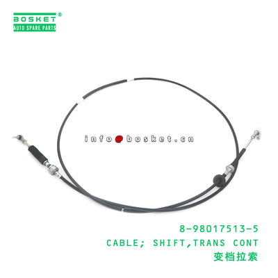 8-98017513-5 CABLE; SHIFT,TRANS CONT suitable for ISUZU 8980175135