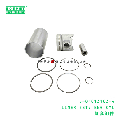 ISUZU Compatible Engine Cylinder Liner Set with 3 Months Warranty and Small Quantity Orders