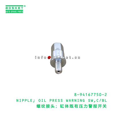 8-94167750-2 NIPPLE; OIL PRESS WARNING SW,C/BL suitable for ISUZU   8941677502