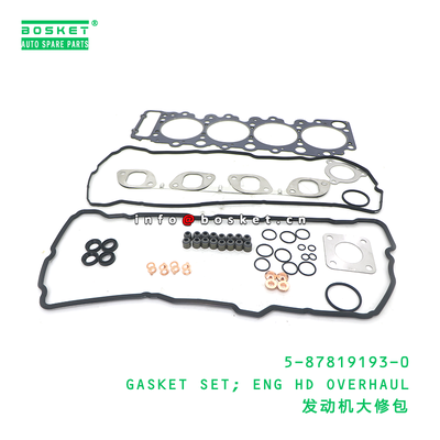 5-87819193-0 GASKET SET; ENG HD OVERHAUL suitable for ISUZU 5878191930