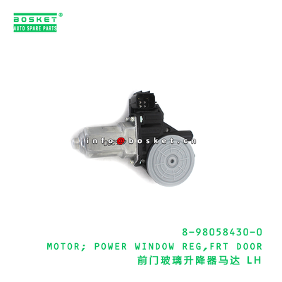8-98058430-0 MOTOR; POWER WINDOW REG,FRT DOOR suitable for ISUZU VC46 4HG1 6UZ1 8980584300