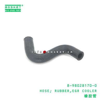 Rubber EGR Cooler Hose for Isuzu 8980281700 Truck Parts