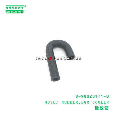 EGR Cooler Hose Rubber Material for Isuzu 8980281710 Truck Parts