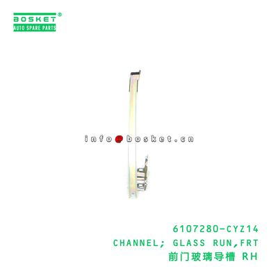 6107280-CYZ14 CHANNEL; GLASS RUN,FRT suitable for ISUZU VC46 6UZ1 6107280CYZ14