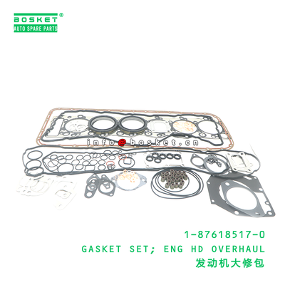 1-87618517-0 GASKET SET; ENG HD OVERHAUL suitable for ISUZU 6HK1 1876185170