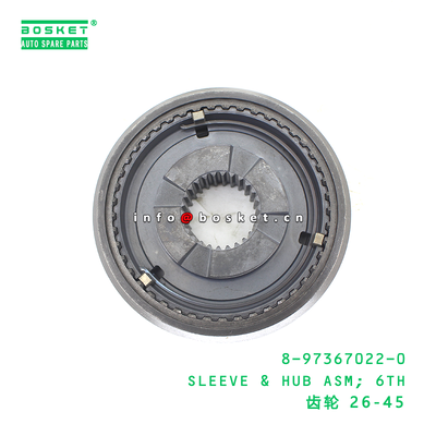 8-97367022-0 SLEEVE & HUB ASM; 6TH suitable for ISUZU   8973670220