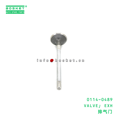 0114-0489 VALVE; EXH suitable for ISUZU NPR 4HE1 4HF1 01140489
