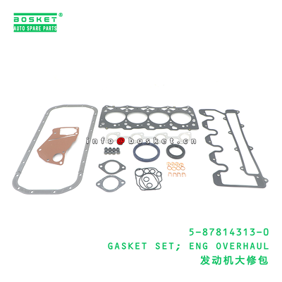 5-87814313-0 GASKET SET;ENG OVERHAUL suitable for ISUZU 5878143130
