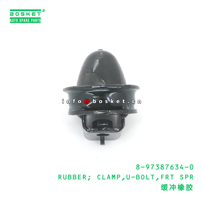 Front Spring Rubber U-Bolt Clamp 1PCS Pack for ISUZU 8973876340 Spring U-Bolt