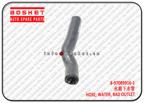 NKR55 4JB1 Isuzu Engine Parts Radiator Outlet Water Hose 8970899161 8-97089916-1