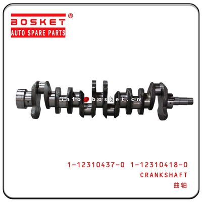 1123104370 1123104180 Forged Steel Crankshaft For ISUZU FSR113 6BD1