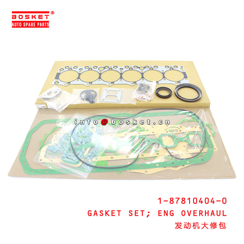 1-87810404-0 Engine Overhaul Gasket Set Suitable for ISUZU FTR 1878104040