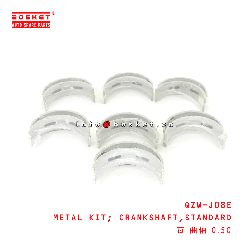 QZW-J08E STANDARD Crankshaft Metal Kit suitable for ISUZU HINO500 J08E