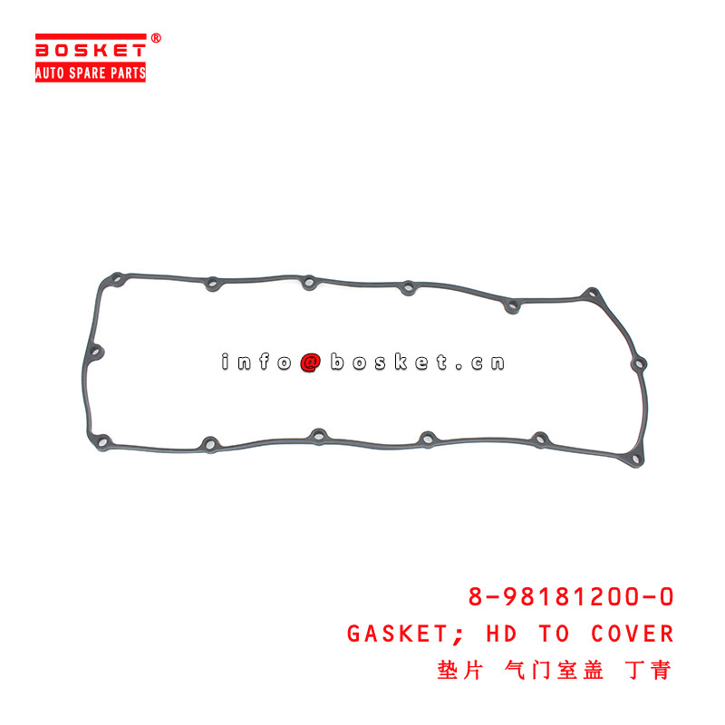 8-98181200-0 Head To Cover Gasket for ISUZU NKR55 4JJ1