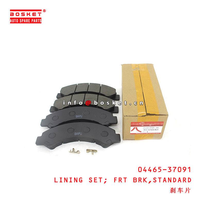 04465-37091 Standard Front Brake Lining Set for ISUZU HINO