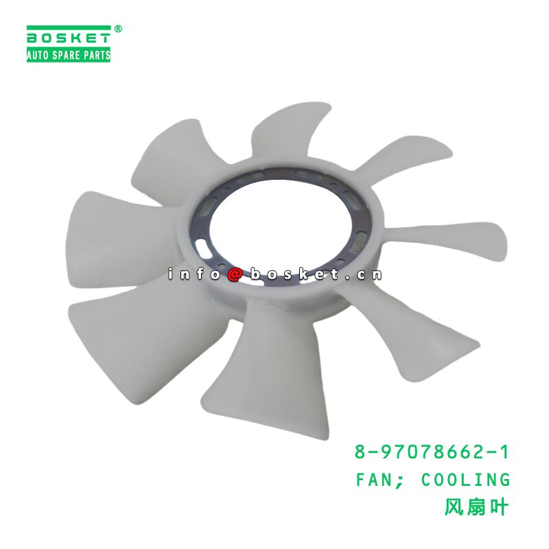 8-97078662-1 FAN; COOLING suitable for ISUZU NPR 4HF1 8970786621