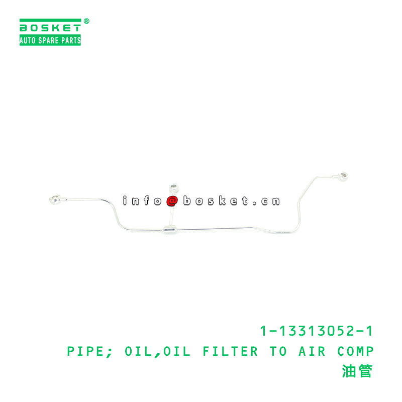 ISUZU 1133130521 Oil Pipe for Oil Filter to Air Comp with Neutral Box Packaging