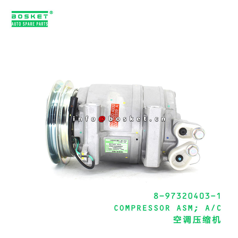 8-97320403-1 COMPRESSOR ASM; A/C suitable for ISUZU 8973204032