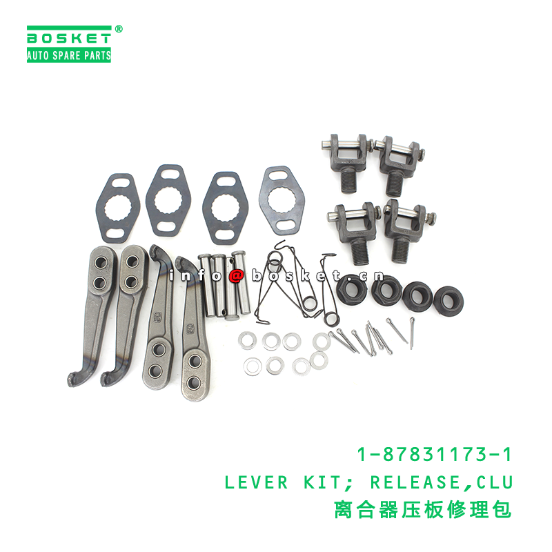 1-87831173-1 LEVER KIT; RELEASE,CLU suitable for ISUZU FVR 6HH1 1878311731