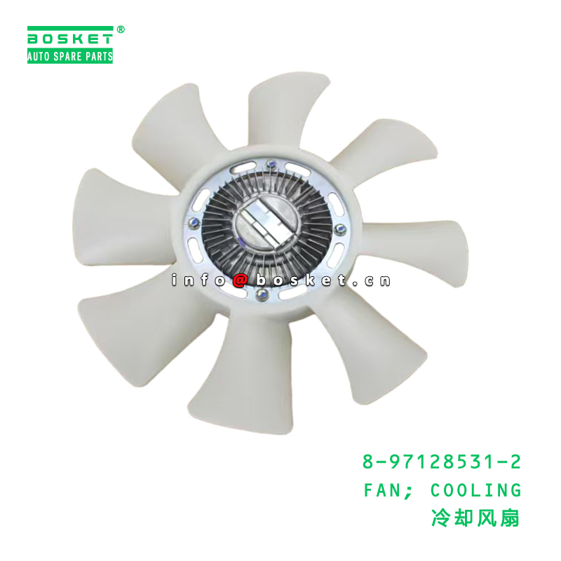 8-97128531-2 FAN; COOLING suitable for ISUZU 8971285312