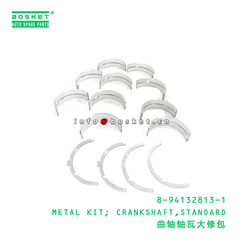 8-94132813-1 METAL KIT; CRANKSHAFT,STANDARD suitable for ISUZU 8941328131