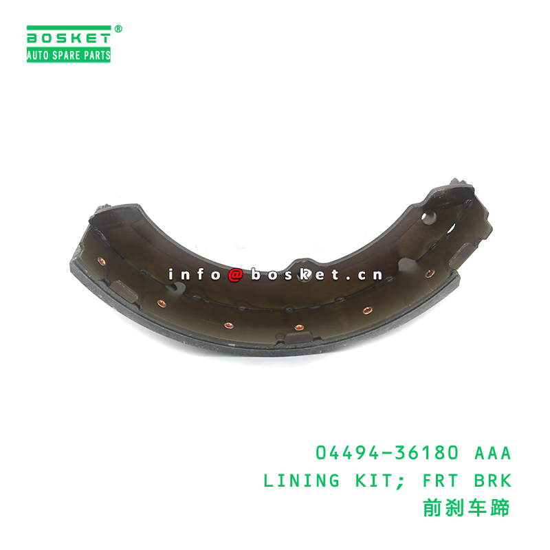 04494-36180 AAA LINING KIT; FRT BRK suitable for HINO HINO 04494-36180