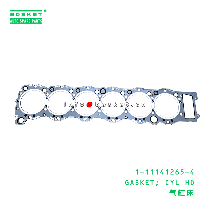 1-11141265-4 GASKET; CYL HD suitable for ISUZU CXZ51K 6WF1 1111412654