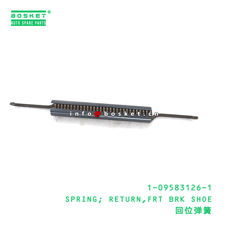 1-09583126-1 SPRING; RETURN,FRT BRK SHOE suitable for ISUZU 1095831261