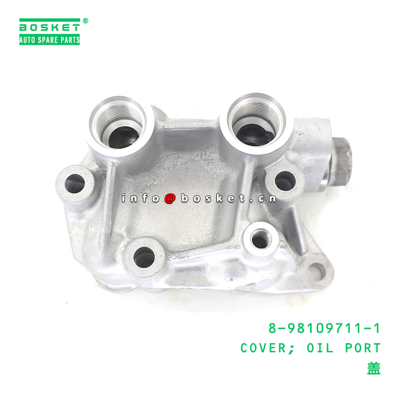 8-98109711-1 COVER; OIL PORT suitable for ISUZU   8981097111