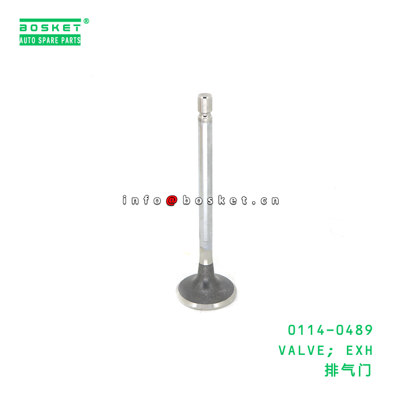 0114-0489 VALVE; EXH suitable for ISUZU NPR 4HE1 4HF1 01140489