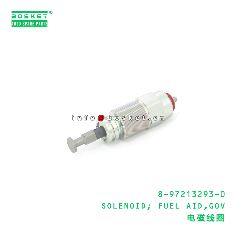 8-97213293-0 Fuel Solenoid and Fuel Aid Solenoid ISUZU 8972132930 with 3 Months Warranty